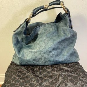 Gucci Guccissima Leather Horsebit Hobo